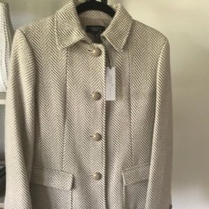 NWT. Talbots Grace fit herringbone jacket